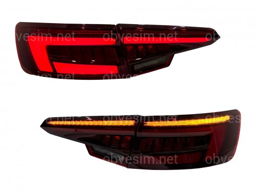 Задние LED фонари для AUDI A4 B9 2015-2019