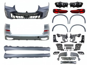 Рестайлинг комплект обвеса M paket Shadow Line 2023+ для BMW X5 G05 2018-2022