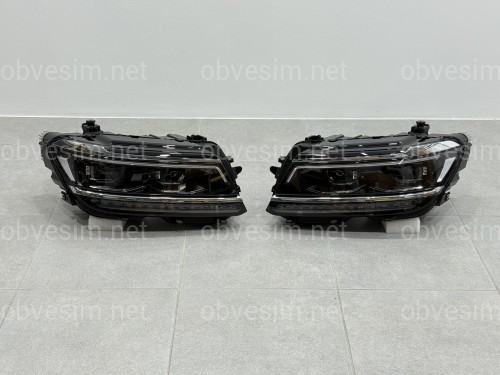 Фары FULL LED Volkswagen Tiguan 2016-2020 2шт. комплектные с блоками, ЗАМЕНА ГАЛОГЕНА