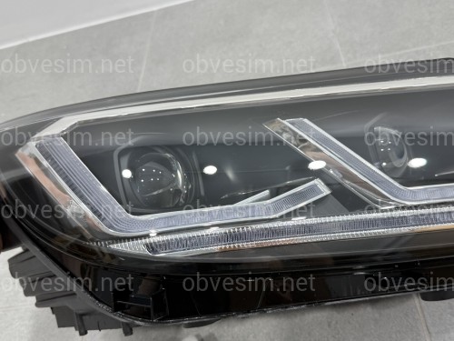 Фары FULL LED Volkswagen Tiguan 2013-2018 2шт. комплектные с блоками, ЗАМЕНА ГАЛОГЕНА