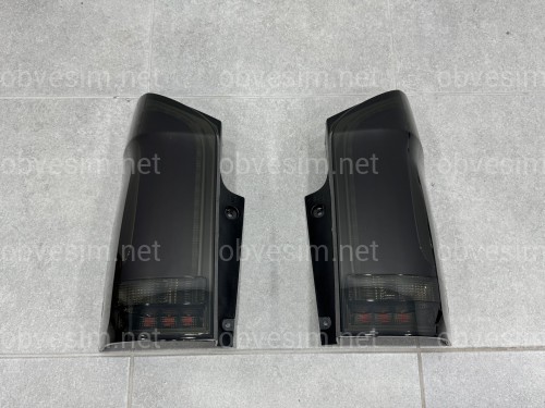 Задние дымчатые LED фонари для Mercedes W447 Vito / V-class / Metris 2014- , комплект 2шт.