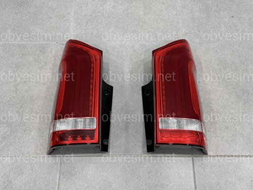 Задние LED фонари для Mercedes W447 Vito / V-class / Metris 2014- , комплект 2шт.