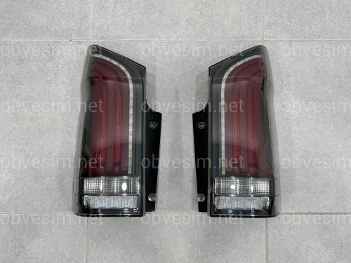 Задние LED фонари 2023+ рестайлинг для Mercedes W447 Vito / V-class / Metris 2014- , комплект 2шт.