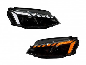 Фары LED 2 линзы для Volkswagen Golf 7 2012-2016