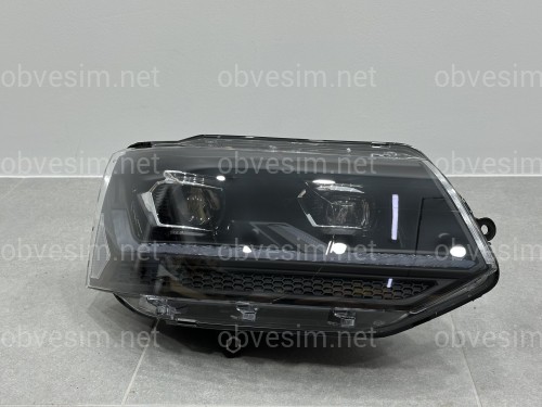 Full led фары стиль Multivan T6.1 2020+ для T5 2010-2015 (левая+ правая) комплектные с блоками