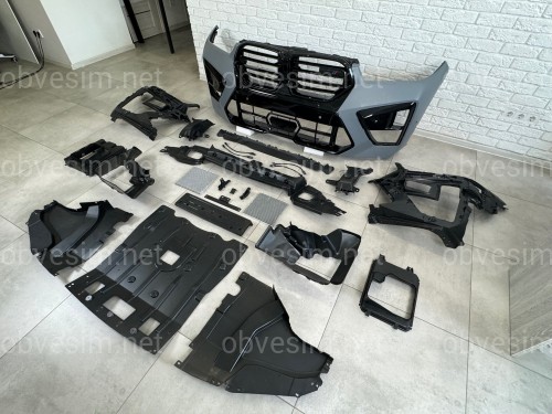 Бампер передний в сборе X5M F95 LCI для BMW X5 G05 F95 2023+