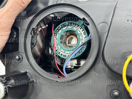 LED фары Volkswagen Passat B7 USA 2011-2015 в стиле B8 USA