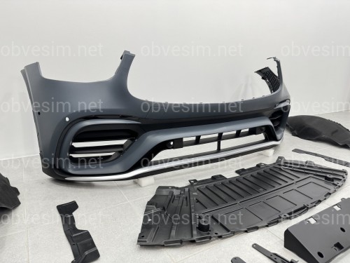 Рестайлинг комплект обвеса AMG GLC63 2020+ для  Mercedes-Benz GLC class X253 2015-2019