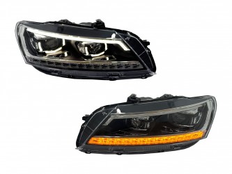 LED фары Volkswagen Passat B7 USA 2011-2015 в стиле B8 USA