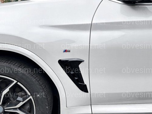 Жабры на крылья BMW X3 G01 / X4 G02 2018- 2шт.