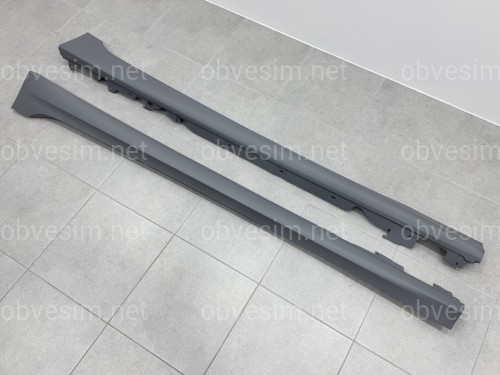 Накладки на пороги M-paket BMW 3 series G20 / G21 2018-