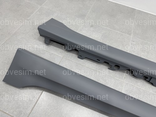 Накладки на пороги M-paket BMW 3 series G20 / G21 2018-