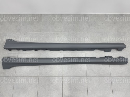 Накладки на пороги M-paket BMW 3 series G20 / G21 2018-