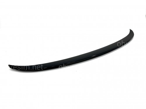Спойлер лип M Performance BMW 4 series F36 2013-2020 ABS пластик, черный глянец