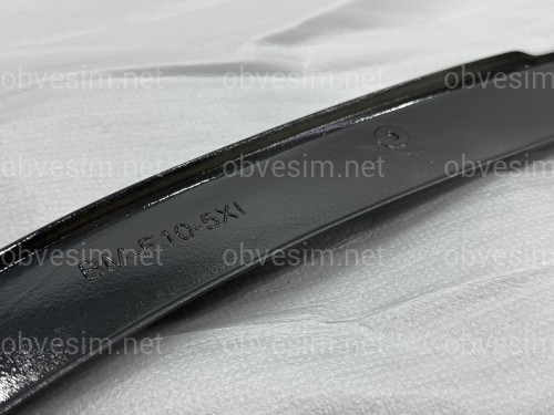 Спойлер лип на багажник BMW series 5 F10 2010-2016 ABS пластик, черный глянец