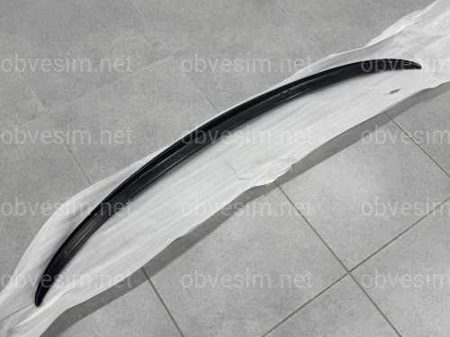 Спойлер лип на багажник BMW series 5 F10 2010-2016 ABS пластик, черный глянец