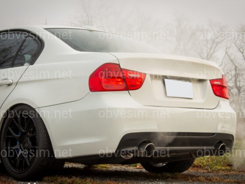 Бампер задний M Paket BMW 3 Series E90 2005-2011 0----0