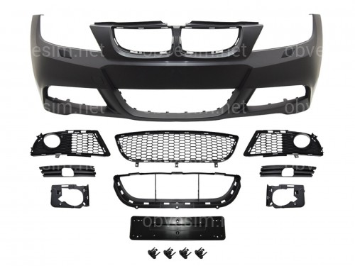 Бампер передний M Paket BMW 3 Series E90 2005-2008