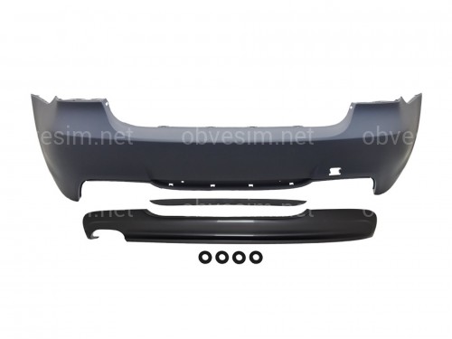 Бампер задний M Paket BMW 3 Series E90 2005-2011 00----