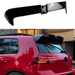 Спойлер козырек стиль Oettinger Volkswagen Golf 7 7.5 2013-2020 ABS пластик, цвет черный глянец