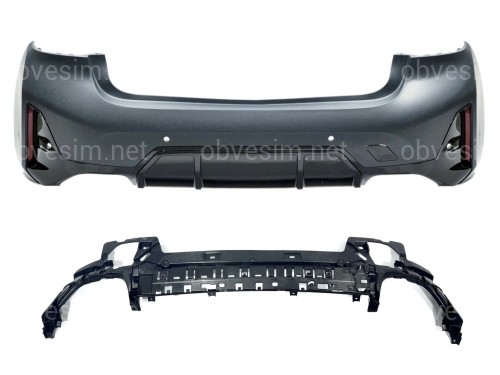 Задний бампер в сборе M paket BMW 3 series G20 G21 2023+
