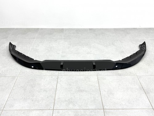 Юбка накладка переднего бампера M Perfomance BMW 5 series G30 G31 LCI 2020-2024 ABS пластик, черный глянец