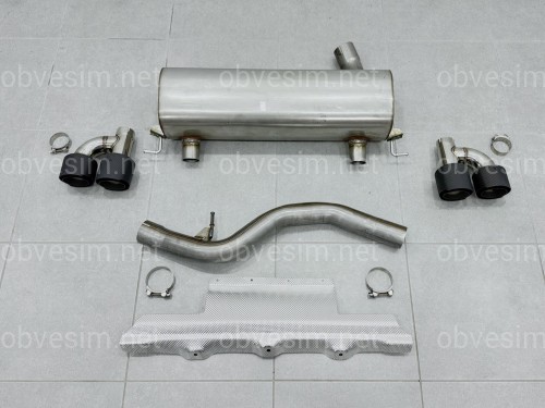 Комплект обвеса M4 G82 G83 ШИРОКАЯ ВЕРСИЯ для BMW 4 series G22 G23 2020- (капот, крылья, бампера в сборе, решетки, пороги)