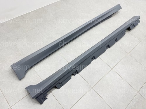 Комплект обвеса M paket рестайлинг 2013+ для BMW 5 series F10 2010-2016 (передний / задний бампер, пороги)