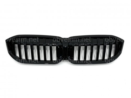 Решетка радиатора ноздри BMW 3 G20 G21 M Performance LCI 2022+ 51115A1BFA9 без камеры