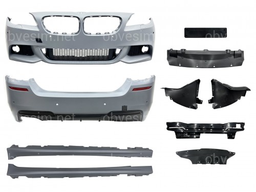 Комплект обвеса M paket для BMW 5 series F10 2010-2013 (передний / задний бампер, пороги)