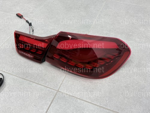Задние LED фонари стиль M4 для BMW 4 series F32 F33 F36 F82 F83 2013-2020 красные, комплект 4шт.