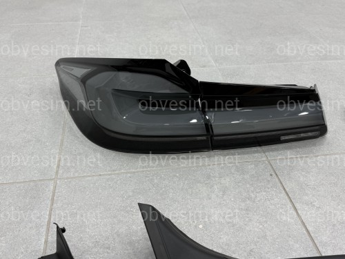 Задние дымчатые LED фонари LCI 2020+ для BMW G30 2017-2020