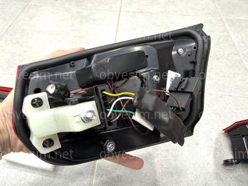 Задние LED фонари стиль M4 для BMW 3 series F30 2012-2018 красные, комплект 4шт.