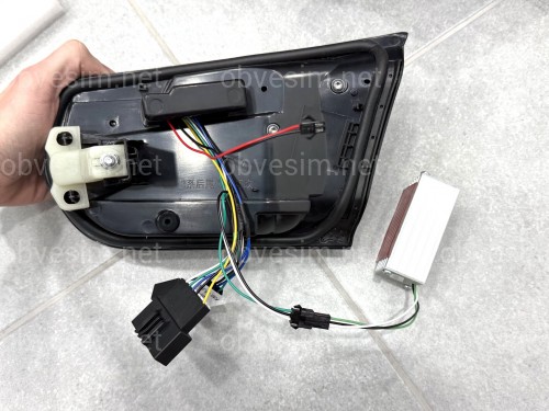 Задние LED фонари стиль G30 для BMW 3 series F30 2012-2018 красные, комплект 4шт.