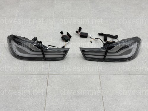 Задние дымчатые LED фонари рестайлинг для BMW 4 series F32 F33 F36 F82 F83 2013-2020