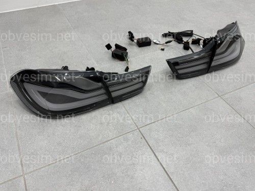 Задние дымчатые LED фонари рестайлинг для BMW 4 series F32 F33 F36 F82 F83 2013-2020