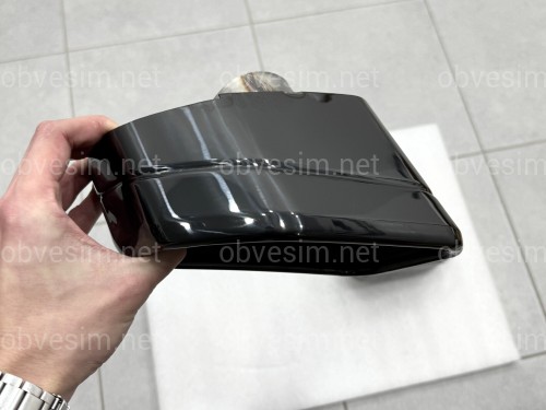 Насадки на выхлопные трубы M Paket для BMW X3 G01 / X4 G02 2022-2024 черные