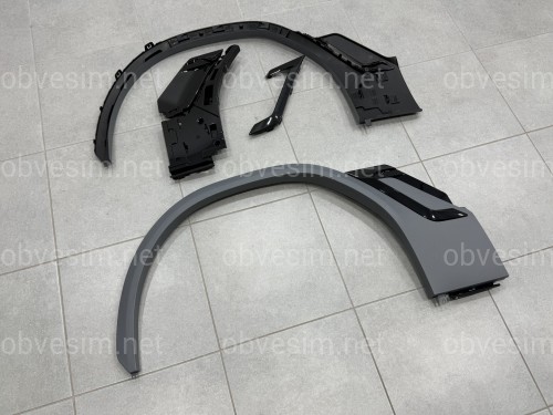 Передние накладки на арки X6M F96 для BMW X6 G06 2019+