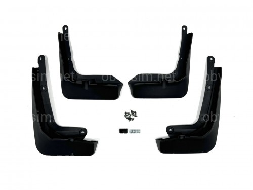 Брызговики BMW iX 2021+, комплект 4 шт.