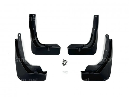 Брызговики BMW 5 series G60 2024+ комплект 4 шт.