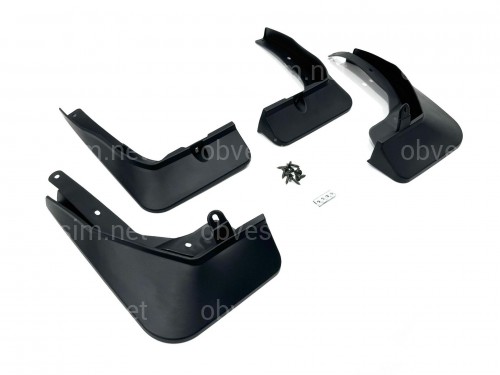 Брызговики BMW 5 series G60 2024+ комплект 4 шт.