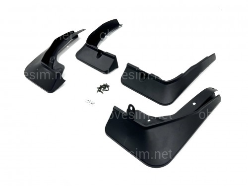 Брызговики BMW 5 series G60 2024+ комплект 4 шт.