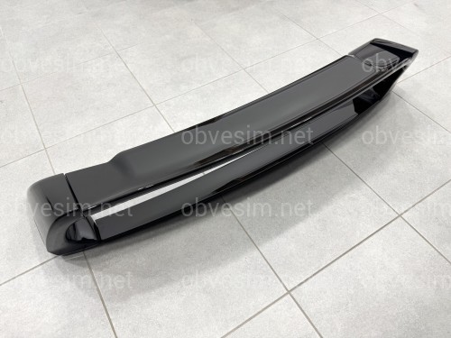Спойлер высокий Mugen RR Honda Civic 4D 2007-2011 ABS пластик, цвет черный глянец