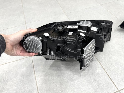 Фары Laser BMW 3 series G20 / G21 2018-2022, 2 РЕЖИМА ДХО БЕЛЫЕ / ЖЕЛТЫЕ