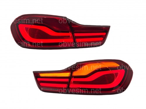 Задние LED фонари рестайлинг для BMW 4 series F32 F33 F36 F82 F83 2013-2020