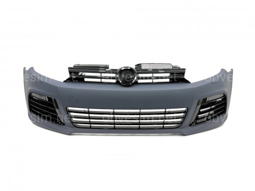 Передний бампер R20 style Volkswagen Golf 6 2008-2013