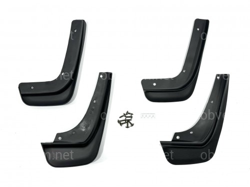 Брызговики Volvo C30 2009-2012, комплект 4 шт.