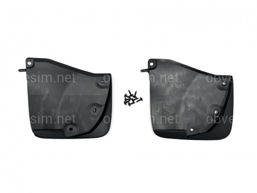 Брызговики передние Toyota Land Cruiser 300 2021+ , комплект 2шт.