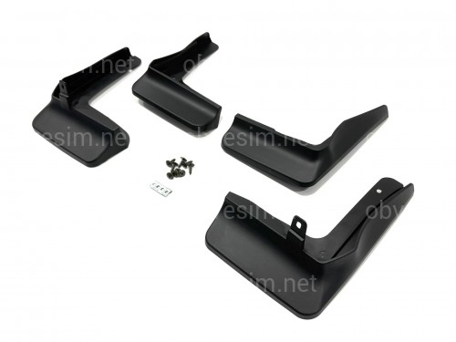 Брызговики Volkswagen ID.7 2023+, комплект 4шт.