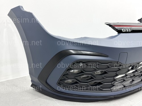 Передний бампер GTI Volkswagen Golf 8 2021-